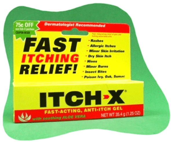 Itch Relief Itch-X® 1% - 10% Strength Gel 1.25 oz. Tube 00225049533 Pack of 1 225049533 Itch-X® 672430_EA