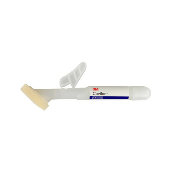 Skin Barrier Applicator 3M™ Cavilon™ Advanced 80 to 90% Strength Hexamethyldisiloxane / Acrylic Tetrapolymer / 2-Octyl Cyanoacrylate Individual Packet Sterile 5051 Case of 20