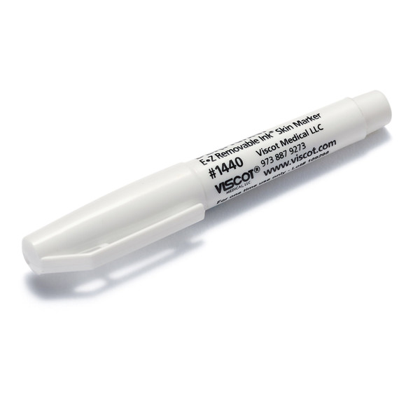 Skin Marker EZ Removable Ink White Regular Tip NonSterile - Case/240