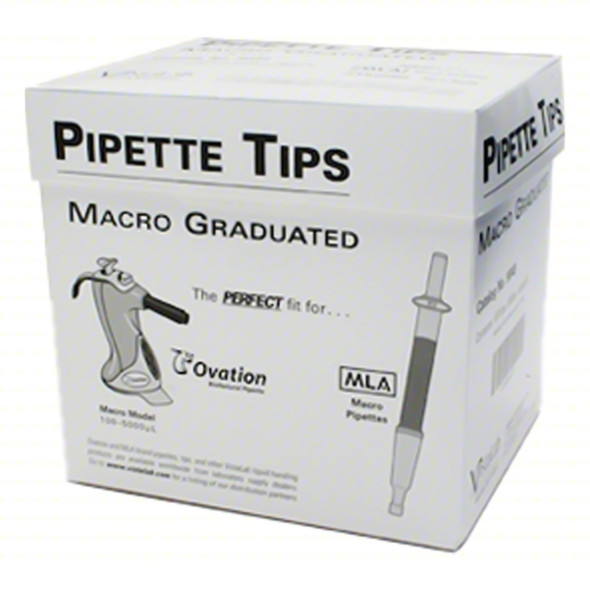 Pipette Tip 5 mL Graduated NonSterile 9048 Pack of 100