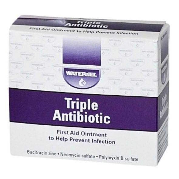 First Aid Antibiotic Water Jel® Ointment 0.9 Gram Individual Packet WJTA1800.00.000 Case of 1800 WJTA1800.00.000 Water Jel® 769307_CS