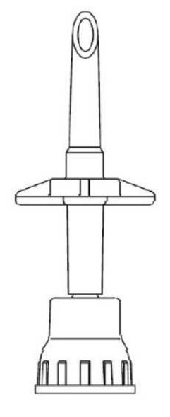 Dispensing Pin Safsite® 413501 Pack of 1 413501 Safsite® 230900_EA