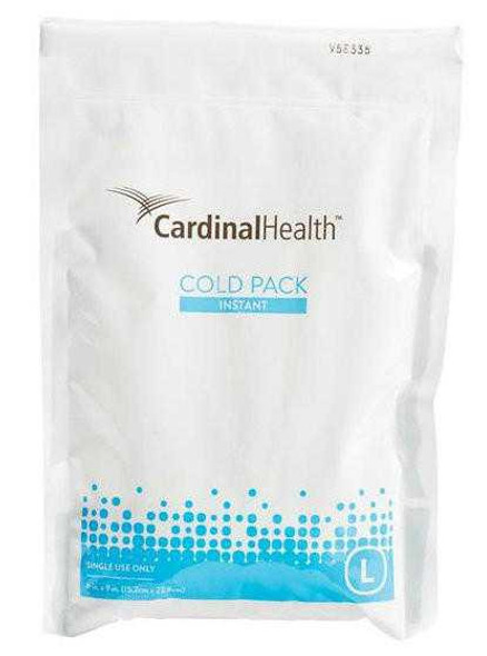 Instant Cold Pack Cardinal Health™ General Purpose Large 6 x 9 Inch Plastic / Ammonium Nitrate / Water Disposable 11440-900 Pack of 1 11440-900 Cardinal Health™ 316550_EA