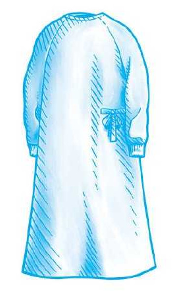 Surgical Gown with Towel SmartGown™ X-Large / X-Long Blue Sterile AAMI Level 4 Disposable 39079 Case of 14 39079 SmartGown™ 563510_CS