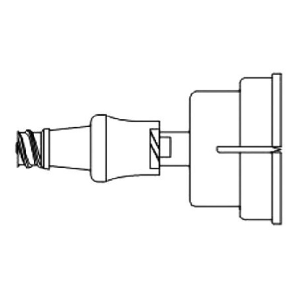 Vial Adapter McKesson Clave® MS994 Case of 50 MS994 McKesson Clave® 1141132_CS
