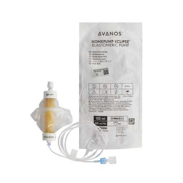 Elastomeric Pump Homepump Eclipse* Gravity NonWireless 100 mL Volume Without Display E102000 Case of 48 E102000 Homepump Eclipse* 1211943_CS