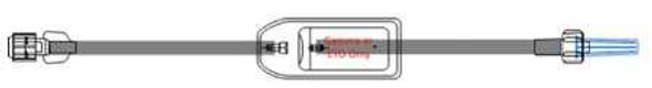 IV Extension Set Macro Bore 8 Inch Tubing With Filter Sterile B1371 Case of 50 B1371 ICU Medical 1136502_CS
