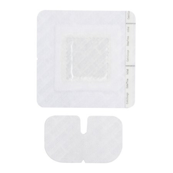 Window Dressing SorbaView 2000 Fabric / Film 4-1/2 x 4-1/2 Inch Sterile SV55XT Case of 50