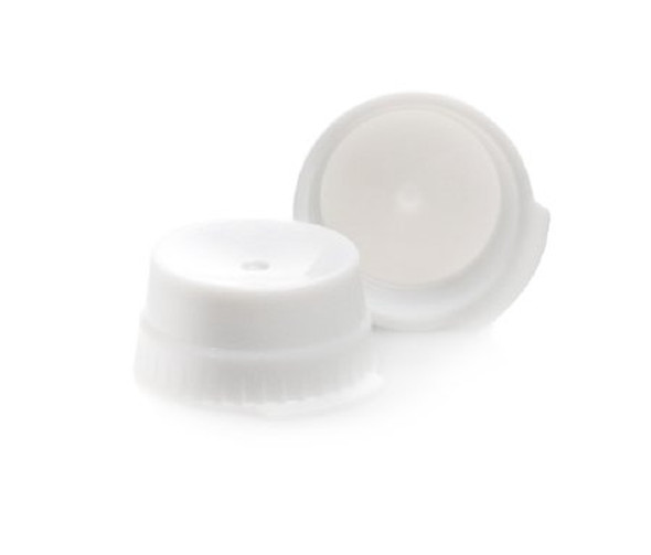 McKesson Tube Closure Polyethylene Snap Cap White 16 mm For Use with 16 mm Blood Drawing Tubes, Glass Test Tubes, Plastic Culture Tubes NonSterile 177-113148W Bag of 1000 177-113148W McKesson 1082108_BG