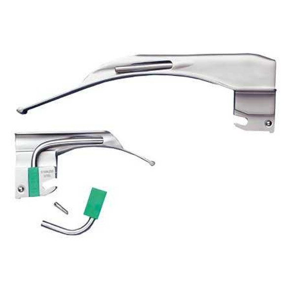 Laryngoscope Blade McKesson Macintosh Type Size 3 Medium Adult 4073FMM Pack of 1 4073FMM McKesson 1089430_EA