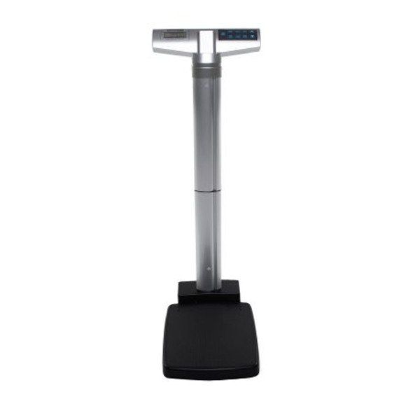 Column Scale Health O Meter® LCD Display 460 lbs. / 209 kg Capacity Gray AC Adapter / Battery Operated 499KL Pack of 1 499KL Health O Meter® 648013_EA