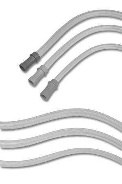 Suction Tubing Non-Conductive NonConductive Plastic 1/4 Inch I.D. 10 Foot Length Sterile Female / Male Connector 0034320 Case of 50 0034320 CONMED 149263_CS