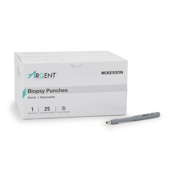 Biopsy Punch McKesson Argent™ Dermal 3 mm 16-1311 Each/1