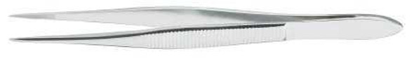 Splinter Forceps McKesson 4-1/2 Inch Length Office Grade Stainless Steel NonSterile NonLocking Thumb Handle Straight Micro Tips 43-2-781 Pack of 1 43-2-781 McKesson 487596_EA