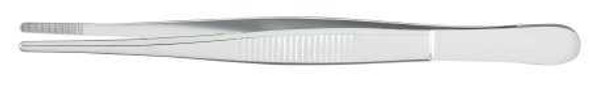 Dressing Forceps McKesson 5 Inch Length Office Grade Stainless Steel NonSterile NonLocking Thumb Handle Serrated Tip 43-2-710 Pack of 1 43-2-710 McKesson 487577_EA