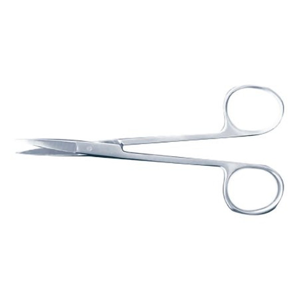 Iris Scissors McKesson 3-1/2 Inch Office Grade Stainless Steel Finger Ring Handle 43-2-107 Pack of 1 43-2-107 McKesson 487464_EA