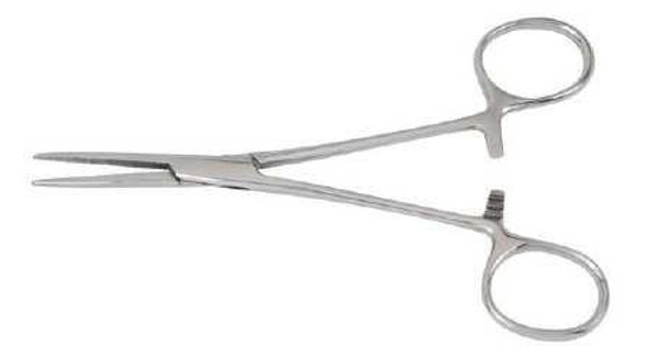 Hemostatic Forceps McKesson Crile 6-1/4 Inch Length Office Grade Stainless Steel NonSterile Ratchet Lock Finger Ring Handle Straight 43-2-458 Pack of 1 43-2-458 McKesson 487545_EA