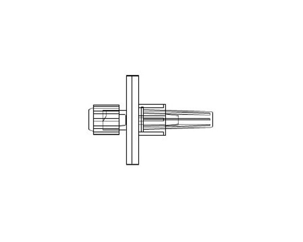 Syringe Disc Filter McKesson 0.2 Micron, Sterile, Male / Female Luer-Lock PES MSF475 Case of 50 MSF475 McKesson 1140268_CS