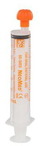 Enteral / Oral Syringe NeoMed® 6 mL Oral Tip Without Safety NM-S6EO Case/200