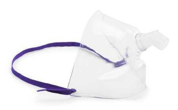 Oxygen Face Tent McKesson Face Tent Style Adult One Size Adjustable Head Strap 16-110E Pack of 1 16-110E McKesson 1018131_EA