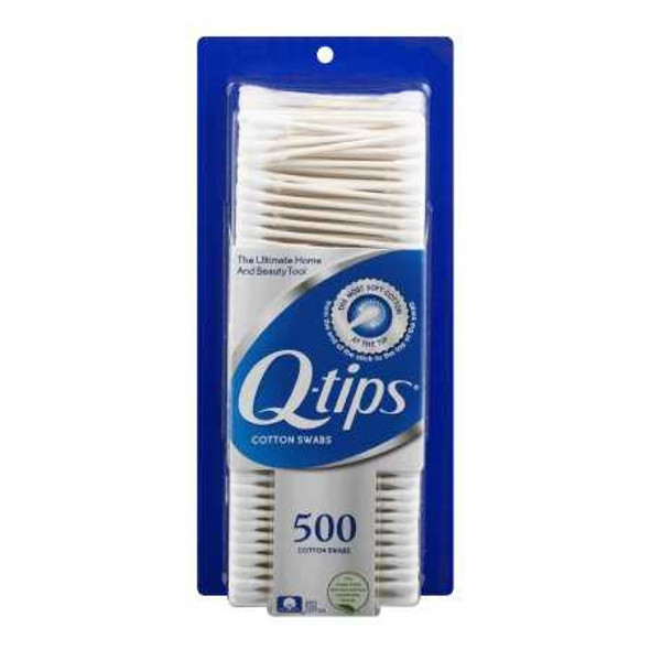 Swabstick Q-Tip® Cotton Tip Cotton Shaft 3 Inch NonSterile 500 per Pack 30521500700 Pack of 1 30521500700 Q-Tip® 540426_PK