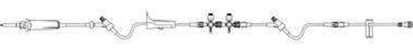 Primary IV Administration Set Caresite® Gravity 4 Ports 15 Drops / mL Drip Rate Without Filter 130 Inch Tubing Anesthesia 354210 Case of 50 354210 Caresite® 1064122_CS