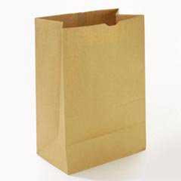 Grocery Bag General Brown Kraft Paper 1/6 BBL BAGSK1657 Case of 500 BAGSK1657 General 434621_CS