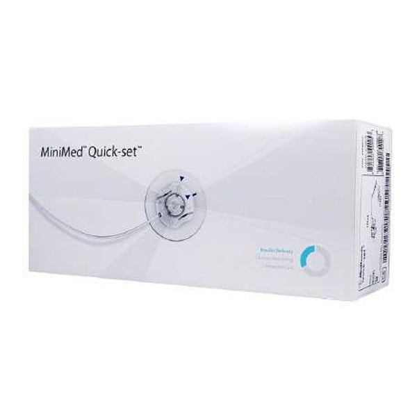 Insulin Infusion Set Quick-set® 9 mm 32 Inch Tubing Without Port MMT-386A Box of 10 MMT-386A Quick-set® 981567_BX
