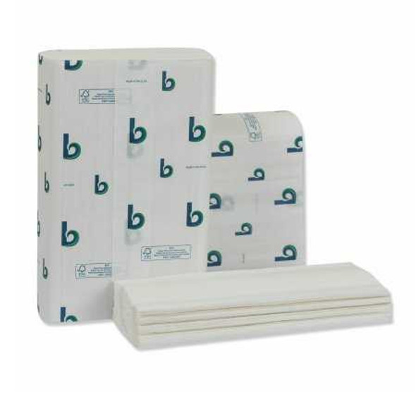Paper Towel Boardwalk® Multi-Fold 9 x 9-1/2 Inch BWK6204 Case of 4000 BWK6204 Boardwalk® 1156719_CS
