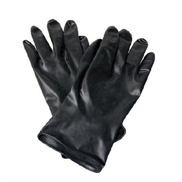 Utility Glove North™ Size 9 Butyl Rubber Black 11 Inch Beaded Cuff NonSterile 113949C Pair/1