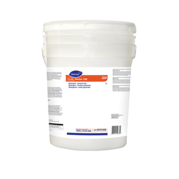 Laundry Detergent Clax® Master 100 22A1 5 gal. Pail Liquid Unscented 95751508 Case of 1