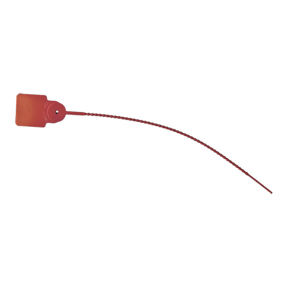 Pull Tight Seal RD Plastics Consecutively Numbered Red Plastic R11 Case of 100
