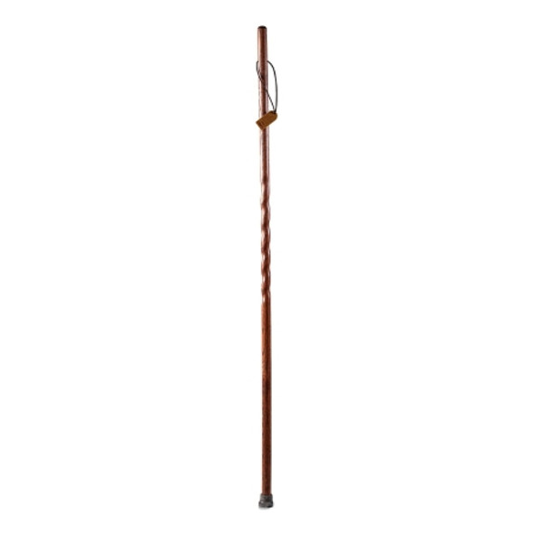 Walking Stick Brazos™ Twisted Trekker Wood 55 Inch Height Red Oak 602-3000-1368 Each/1