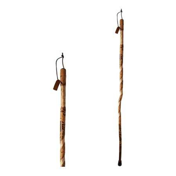 Walking Stick Brazos™ Twisted Wood 55 Inch Height American Hardwood 602-3000-1391 Pack of 1 602-3000-1391 Brazos™ Twisted 1229072_EA