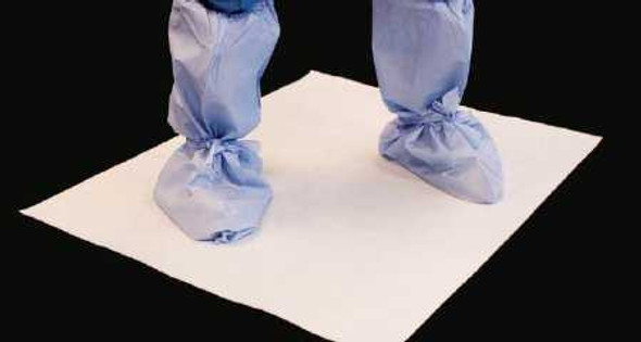 Absorbent Floor Mat EnviroSorb® 46 x 72 Inch White Polyester / Rayon / Polyethylene ESP-4672 Case of 10 ESP-4672 EnviroSorb® 633591_CS