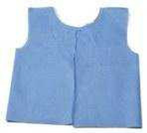 Exam Cape Blue One Size Front / Back Opening Belt Closure Female 6029S Case of 100 6029S HPK Industries 650337_CS