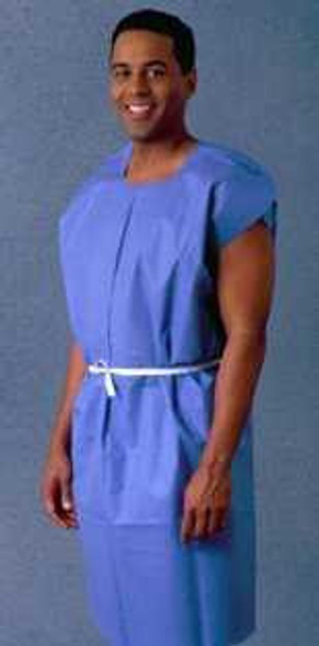 Patient Exam Gown Large Blue Disposable 980831 Case of 50 980831 Tidi Products 768791_CS