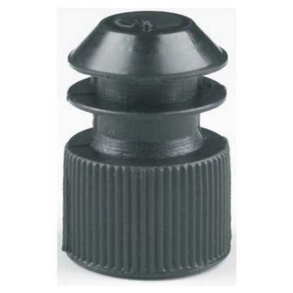 McKesson Tube Closure Polyethylene Flanged Plug Cap Black 13 mm For Use with 13 mm Blood Drawing Tubes, Glass Test Tubes, Plastic Culture Tubes NonSterile 177-118240K Case of 20000 177-118240K McKesson 1175280_CS