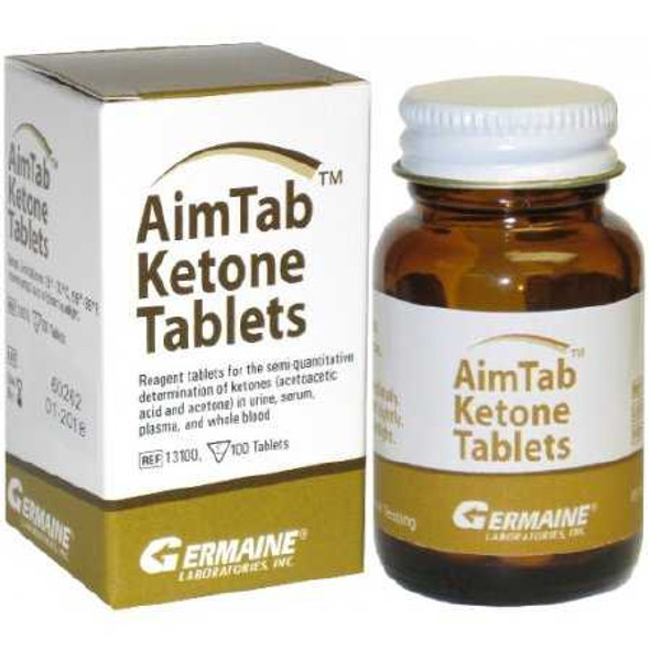 General Chemistry Reagent AimTab™ Ketone For detection of Ketones in Urine, Serum, Plasma and Whole Blood 13100 Bottle of 1 13100 AimTab™ 995932_BT