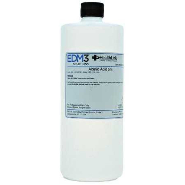 Chemistry Reagent Acetic Acid ACS Grade 5% 32 oz. 400440 Pack of 1 400440 EDM 3 LLC 439351_EA