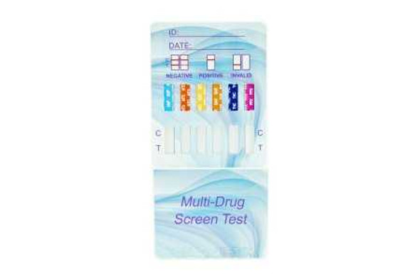 Drugs of Abuse Test Kit AMP, BZO, COC, OPI2000, THC 25 Tests CLIA Waived HDOA-754 Box of 1 HDOA-754 Healgen Scientific Ltd 1060698_BX