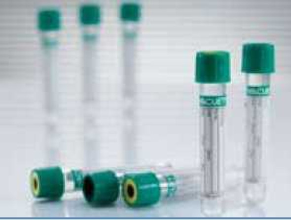 VACUETTE® Venous Blood Collection Tube Lithium Heparin Additive 3 mL Pull Cap Polyethylene Terephthalate (PET) Tube 454244 Pack of 50 454244 VACUETTE® 503516_PK