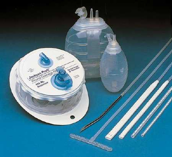 Wound Drain Tube Jackson-Pratt® Silicone Perforated Style 15 Fr. Size Round Type SU130-1323 Case of 80 SU130-1323 Jackson-Pratt® 300040_CS