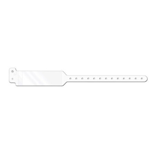 Identification Wristband with Shield Conf-ID-ent™ Write On Band Permanent Snap Without Legend WBSHDA-9 Case of 500 WBSHDA-9 Conf-id-ent™ 971355_CS