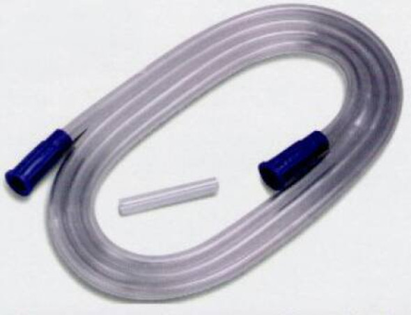 Suction Tubing Argyle® Non-Conductive NonConductive PVC 1/4 Inch I.D. 20 Foot Length Sterile Universal Molded Connector 8888301630 Case/10