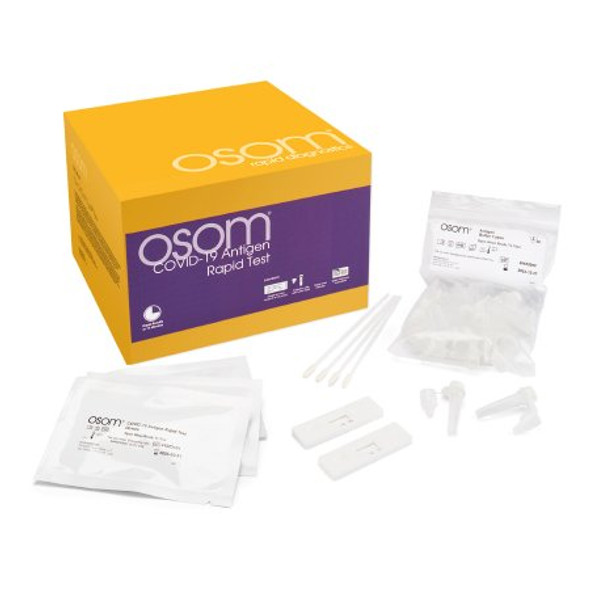 Respiratory Test Kit OSOM® COVID-19 Antigen 40 Tests 1066-40 Case/480