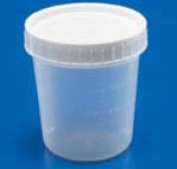 Specimen Container Cardinal Health™ 2-1/2 x 3 Inch 133 mL (4.5 oz.) Screw Cap Unprinted Sterile CHB17099 Case of 100 CHB17099 Cardinal Health™ 1241457_CS