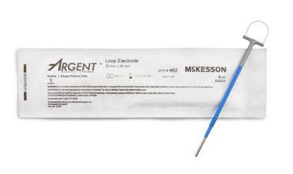 LEEP/LLETZ Electrode McKesson Argent™ Tungsten Wire Loop Tip Disposable Sterile 462 Box of 1 462 McKesson Argent™ 973770_BX