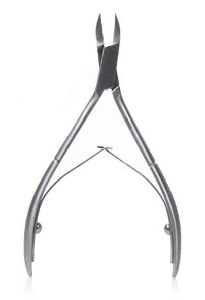 Tissue / Cuticle Nipper McKesson Argent™ Angled Jaws 11 mm X 4-1/2 Inch Length Stainless Steel 43-1-1250 Each/1