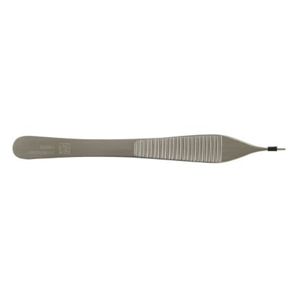Tissue Forceps Miltex® Adson 4-3/4 Inch Length OR Grade German Stainless Steel NonSterile NonLocking Thumb Handle Straight Delicate, 1 x 2 Teeth 6-120 Pack of 1 6-120 Miltex® 169390_EA